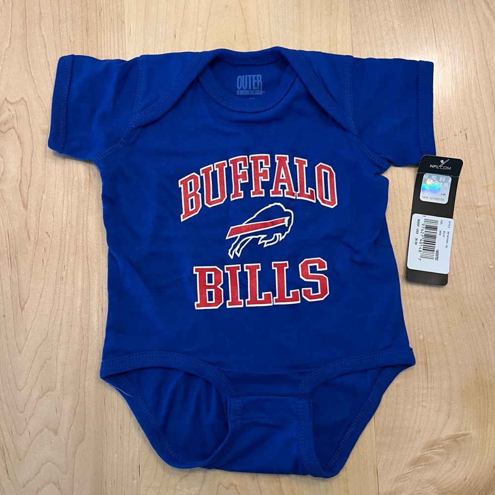 Buffalo Bills Baby Onesie Bodysuit NWT - size 3-6 months